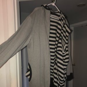 Gray Baby Wearing Sweatshirt